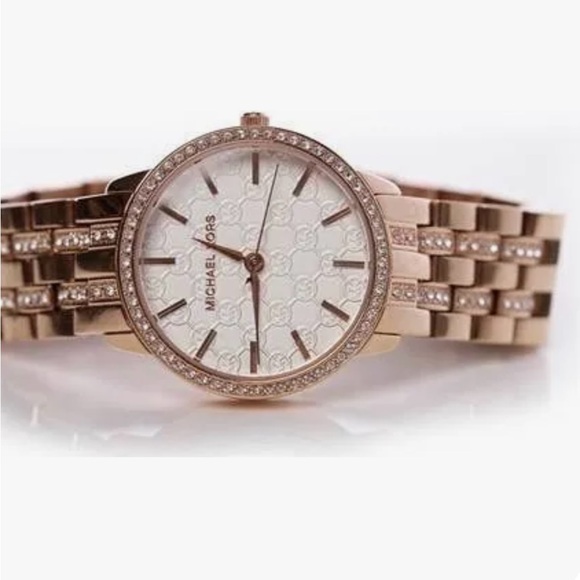 Michael Kors Women's Lady Nini Rose Gold-Tone Stainless Steel Watch MK3183. B-J2 - Picture 10 of 10